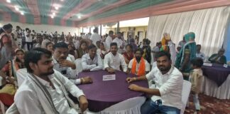 दाहोद में कांग्रेस सेवा दल के नेतृत्व में हुई एक बड़ी सभा।